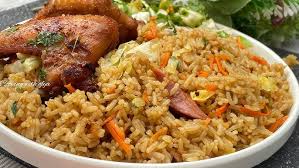 Fried Rice and Chicken
