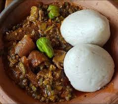 Banku with Soup